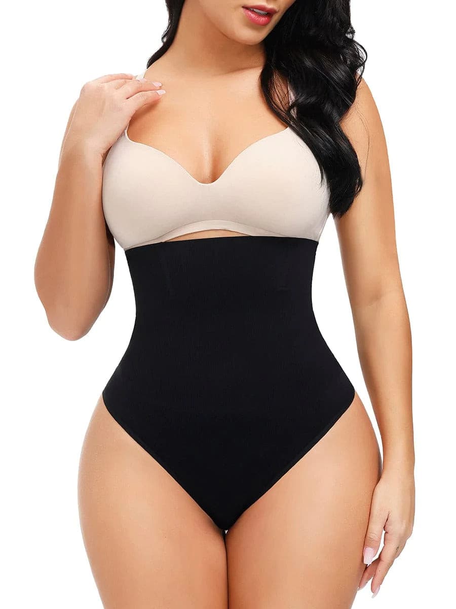 Checkers Undetectable Thong High Waist Tummy Control Shaper