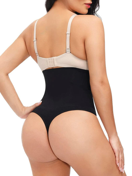 J'mone' High Waist Thong Shapewear: High-waisted thong-style shapewear designed for a sleek and seamless look, providing tummy control and enhancing your natural curves.