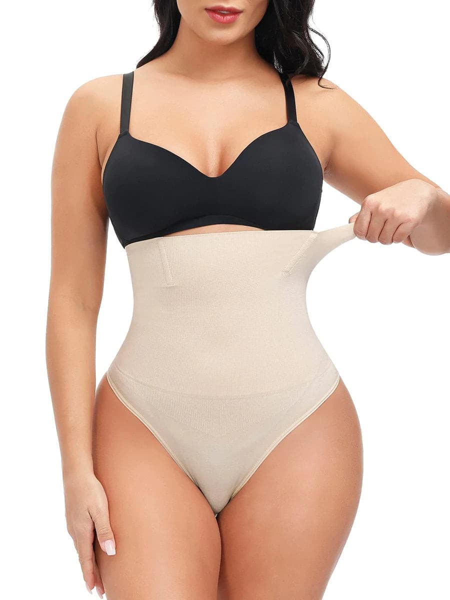 Buy High Waist Tummy Control Thong Online in India 